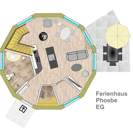 Kugelhaus Phoebe Charmantes Kugelhaus Aus Holz Am Waldrand Des Tollensesees